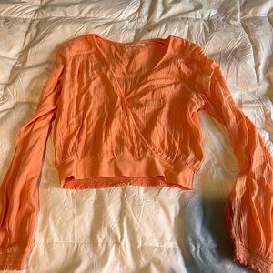 Coral O’Neill Cropped Top- size XS